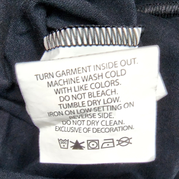 Armani Exchange tank sleeveless top Black XL - Picture 5 of 6